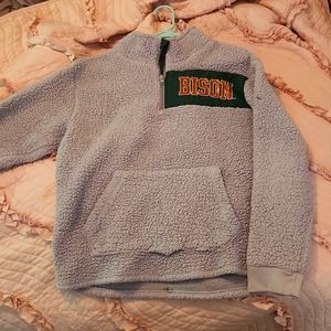 Victoria's Secret PINK Gray NDSU Bison Sweater